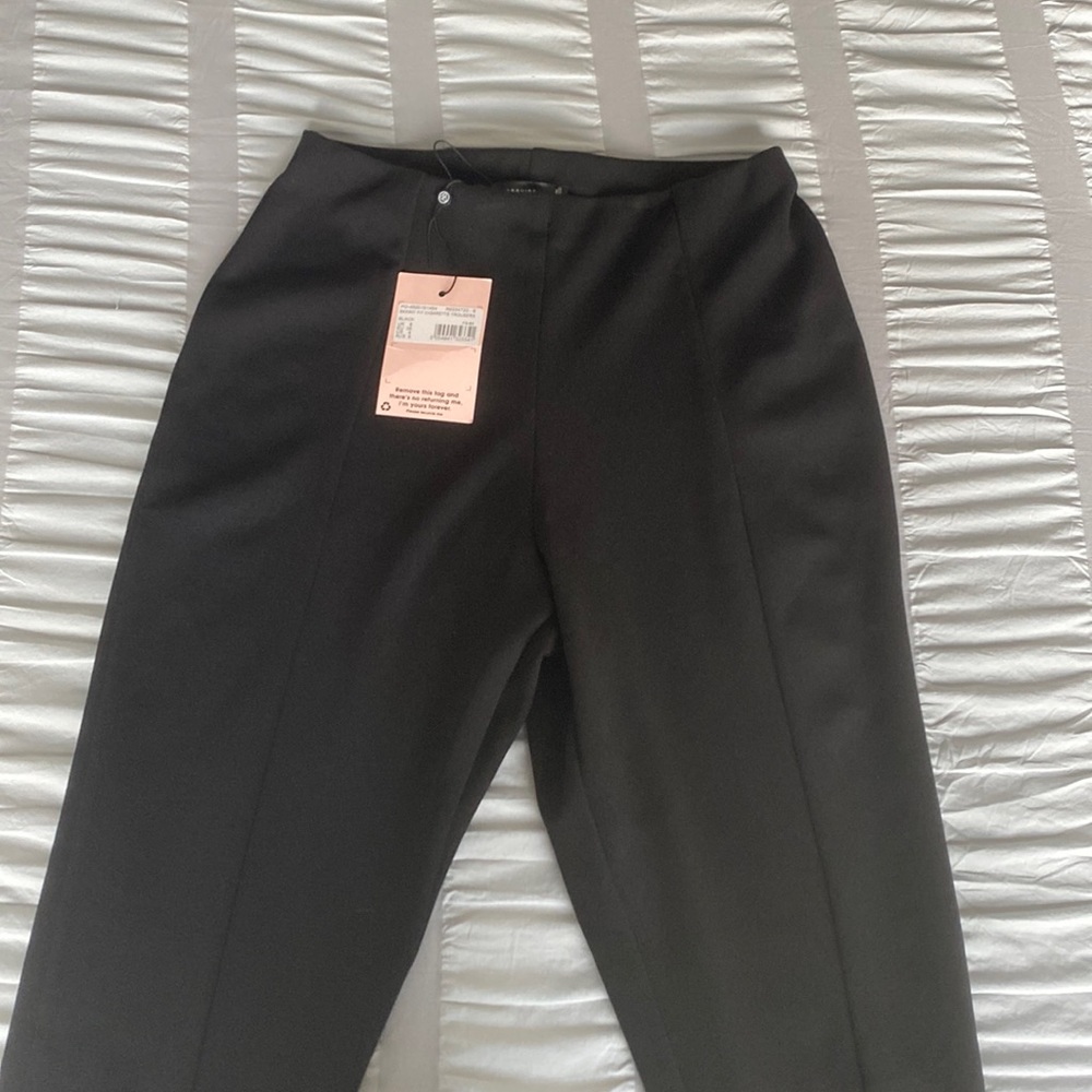 Black cigarette pants